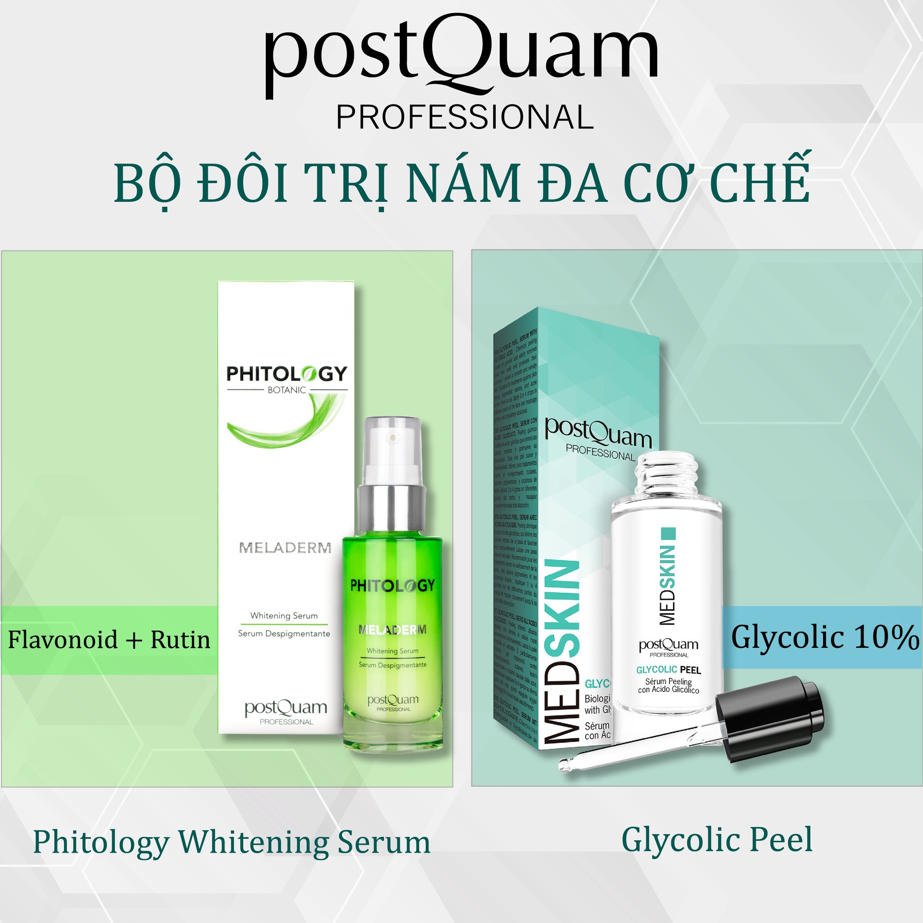 postQuam - GLYCOLIC PEEL - Peel da sinh học Glycolic (30ml)