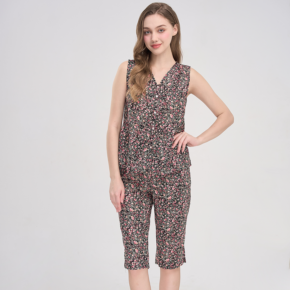 Bộ Đồ Kate Lửng Nữ Vincy Thoáng Mát BKL151S21
