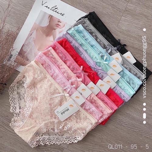 Combo 10 quần lót ren mềm đẹp