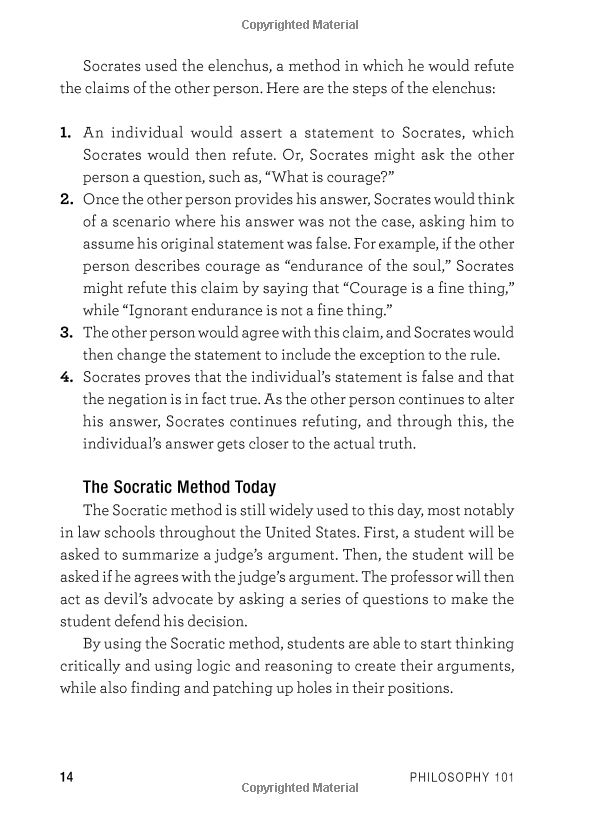 Philosophy 101 : From Plato and Socrates to Ethics and Metaphysics, an Essential Primer on the History of Thought
