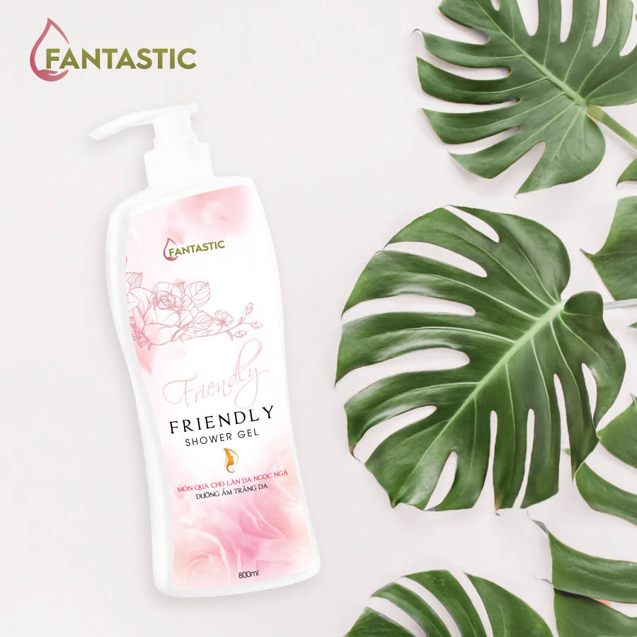 Sữa tắm trắng da FRIENDLY 800ml