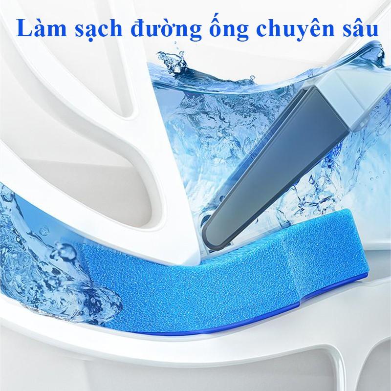 Cọ Chà Bồn Cầu Vệ Sinh Toilet Nhà Tắm Diệt Vi Khuẩn - Đầu Cọ Dùng Một Lần