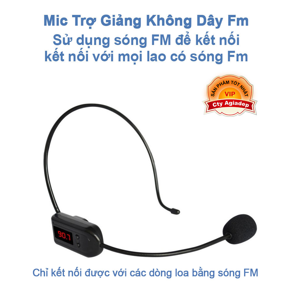 [Tổng hợp] Mic không dây FM Wifi  dùng cho Loa trợ giảng MC Giáo viên Giảng viên- Hàng nhập khẩu chính hãng