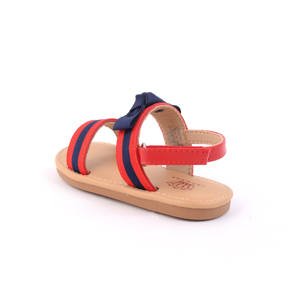 Xăng đan Bé Gái Đi Học Đi Chơi Crown Space UK Princes Sandal Trẻ Em Cao Cấp CRUK7015 Chất Liệu Nhẹ Êm Thoáng Size 20-25/2-10 Tuổi