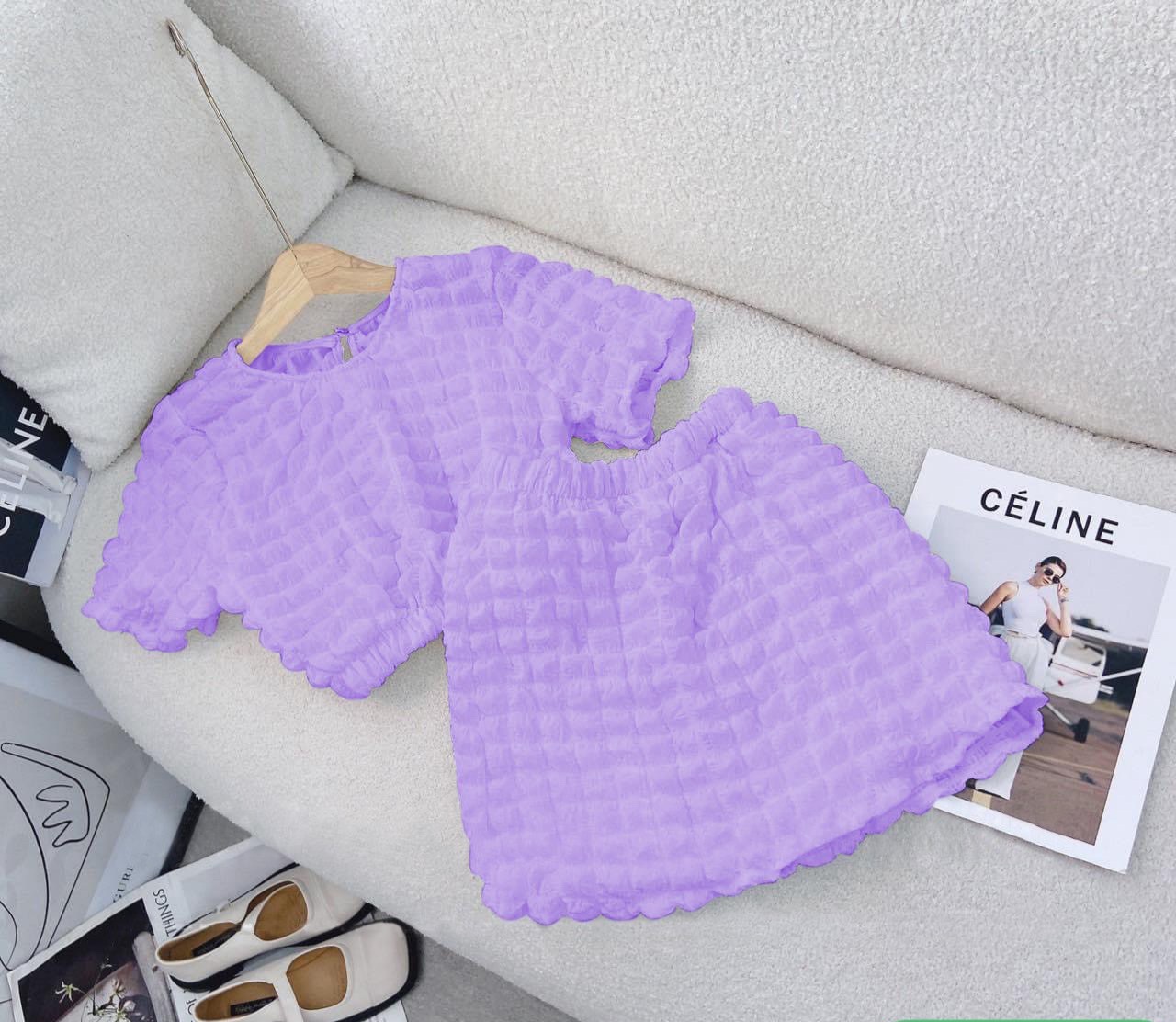 Set đồ đi chơi cực chất cho bé gái áo croptop size 12-40kg hàng thiết kế cao cấp