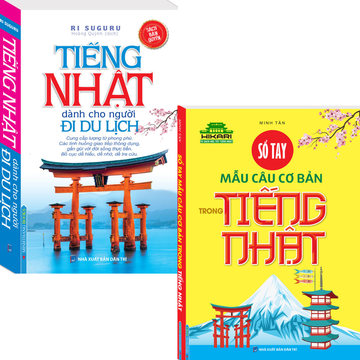 Combo 2 Quyển Sổ Tay Mẫu Câu Cơ Bản Trong Tiếng Nhật + Tiếng Nhật Dành Cho Người Đi Du Lịch