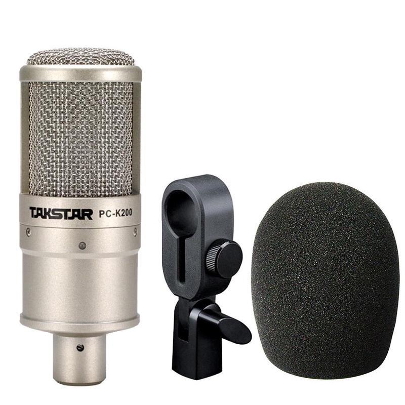 Bộ Mic Hát Livestream Sound Card ICON UPOD PRO &amp; Mic TAKSTAR PC K200 . Âm Thanh Cực Hay , Độ Bền Cực Cao