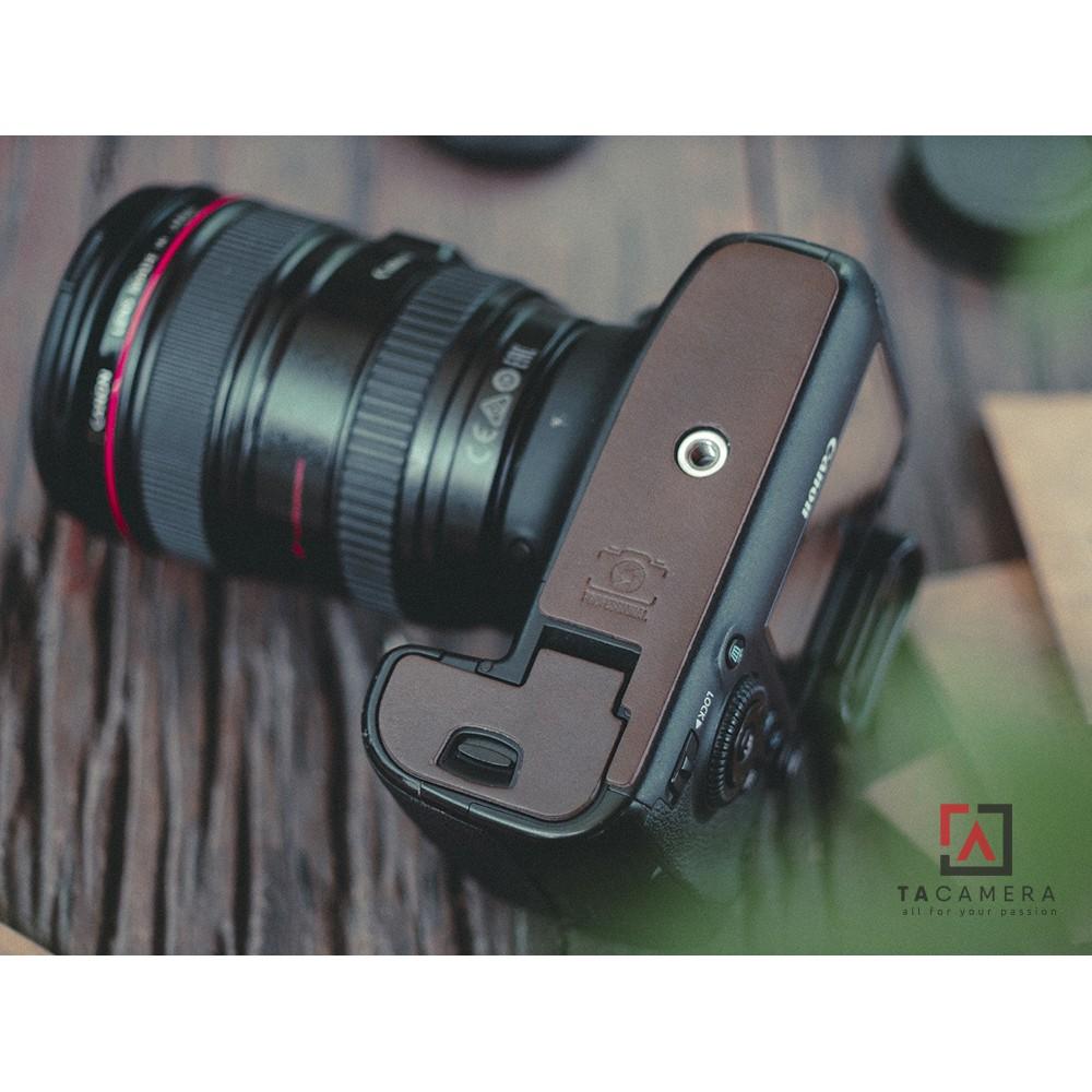 Miếng Dán Đế Da Máy Ảnh Da Bò Thật Dành Cho Canon