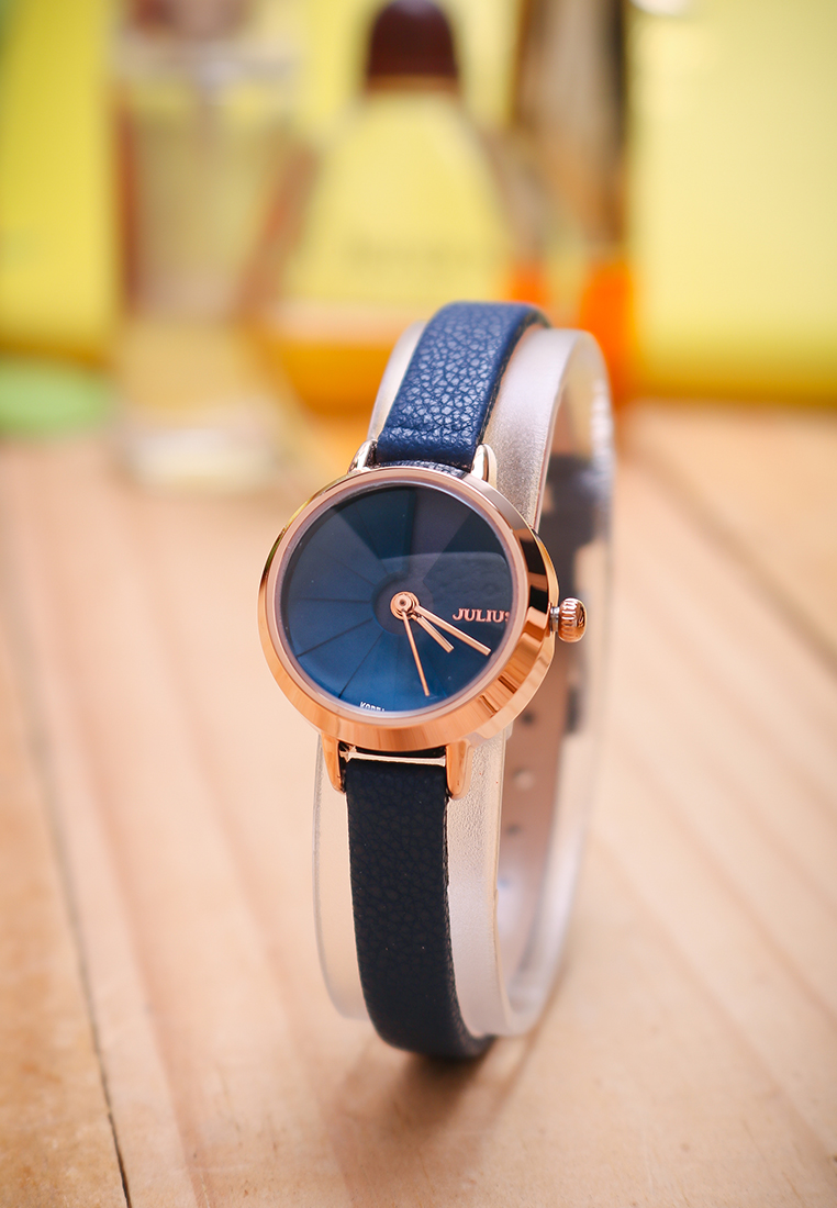 Đồng Hồ Nữ JA-979D Julius Hàn Quốc Dây Da