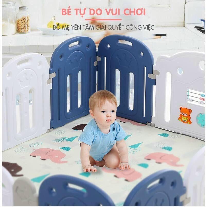 Quây nhựa cao cấp 1m86x2m16 ( Kèm thảm + bóng)