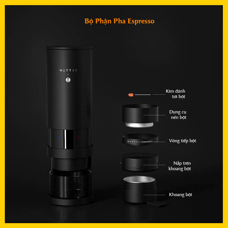 Máy pha cà phê điện cầm tay TIMEMORE