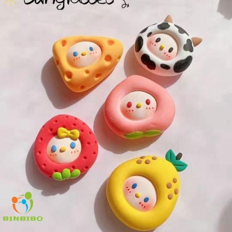 Đất sét nhật tự khô an toàn Lốc 36 màu cao cấp Softclay nặn hình, làm Butter slime