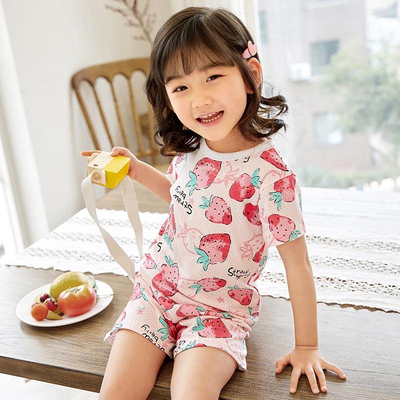 BT21 Size90-150 (9-35kg) Set bộ bé gái (Bộ thun lỗ thông hơi hàn quốc xịn 100% cotton) Thời trang trẻ Em