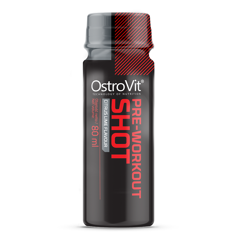 Ostrovit Pre Workout Shot Dạng Nước (80ml) - Chai Uống Hỗ Trợ Tăng Sức Mạnh Năng Lượng Trước Khi TậP Luyện