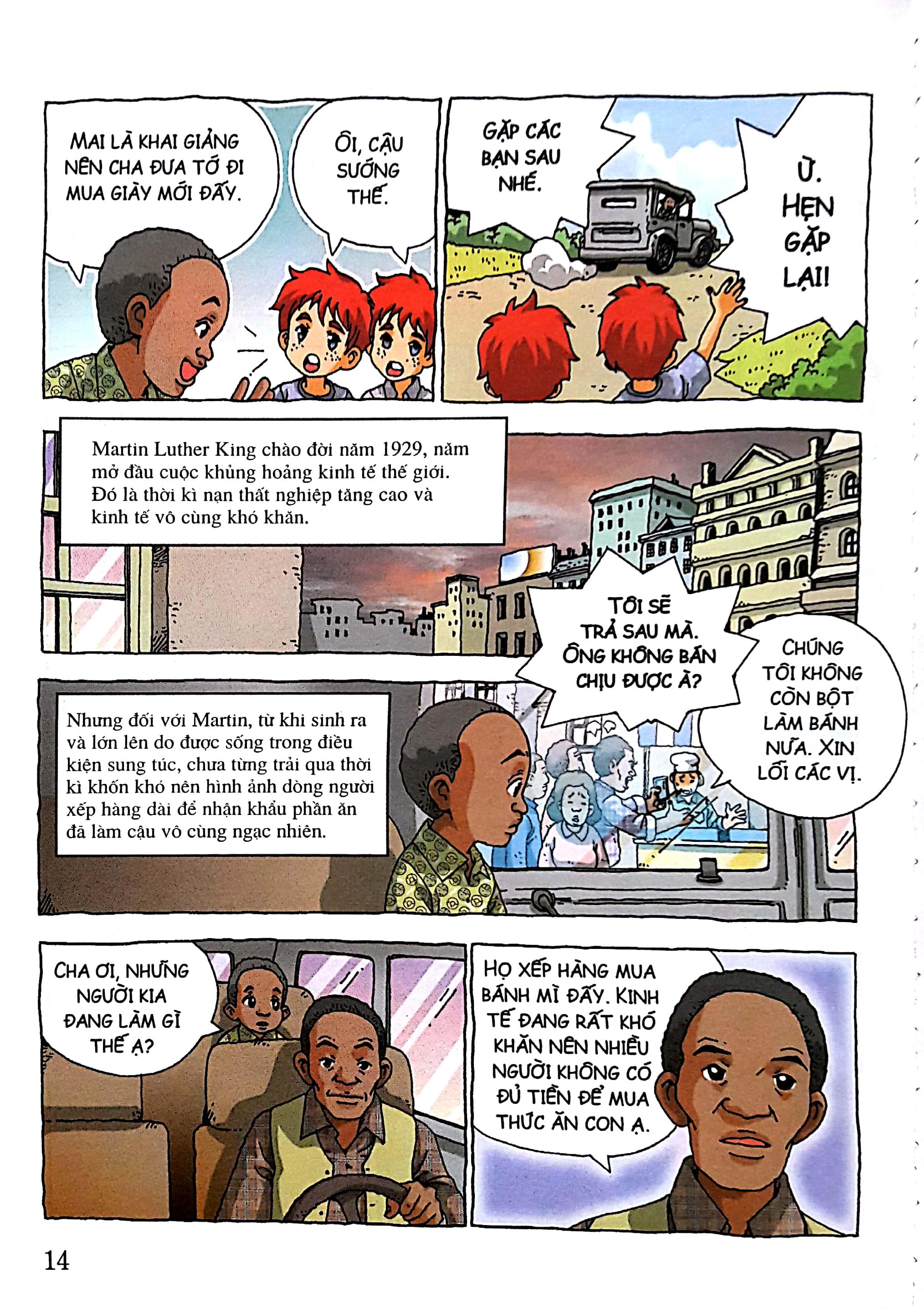 Who? Chuyện Kể Về Danh Nhân Thế Giới - Martin Luther King