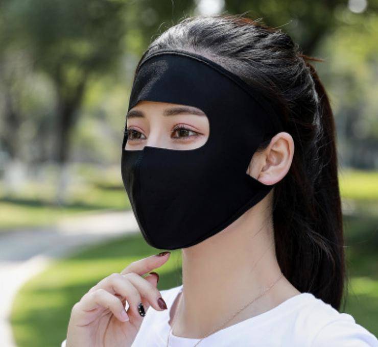 Khẩu trang ninja cam kết chống nắng cản tia UV
