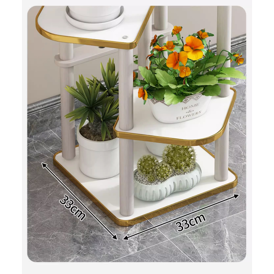 Kệ trồng cây trong nhà 5 tầng kệ trang trí 5 Level Indoor Bonsai Shelves