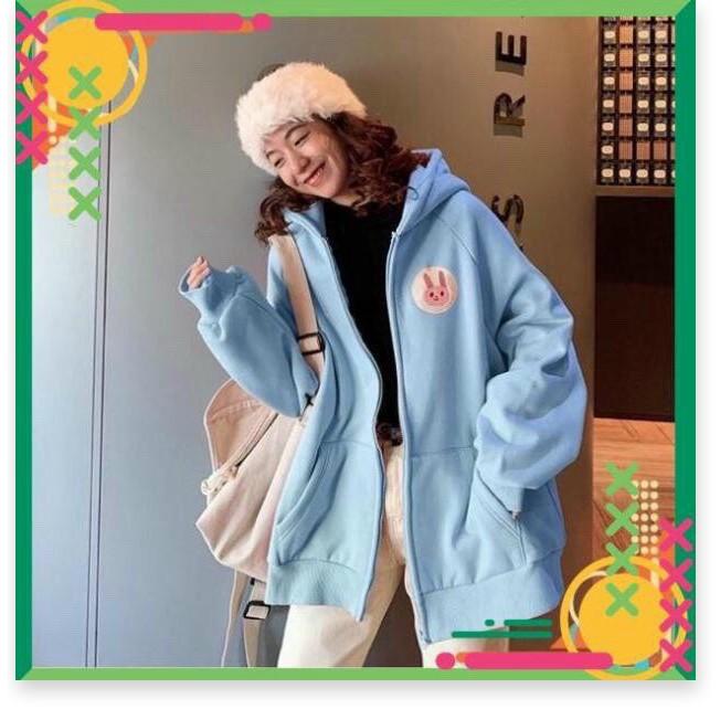 ÁO KHOÁC NỈ HOODIES NỮ SIÊU XINH