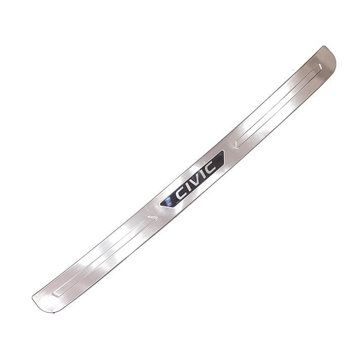 Bộ ốp chống trầy cốp trong, ngoài xe Honda Civic 2016-2022 inox cao cấp sáng bóng