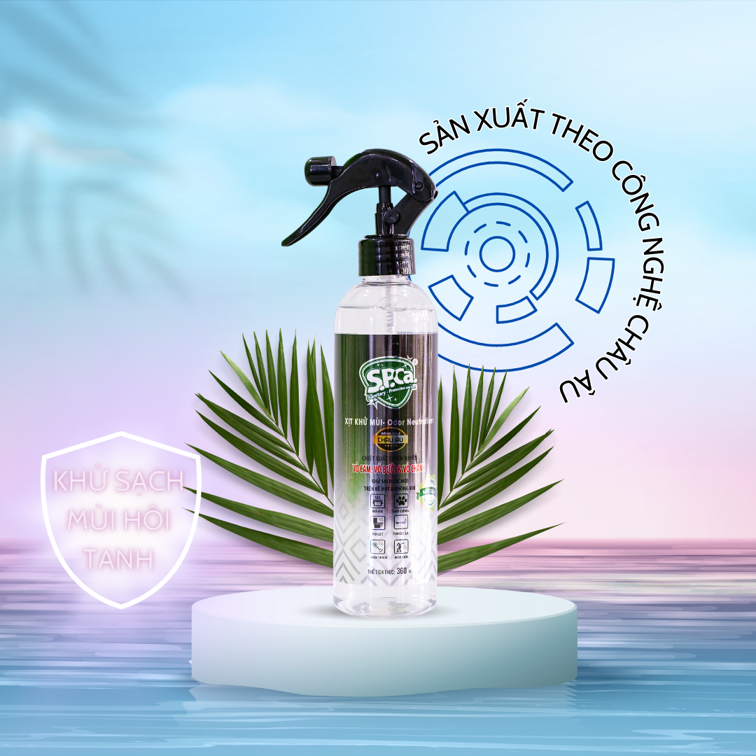 Xịt khử mùi đa năng S.P.Ca 360ml