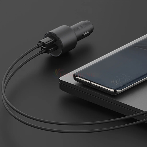 Cốc sạc xe hơi Xiaomi 67W Car Charger BHR6814GL CC07ZM - Hàng chính hãng