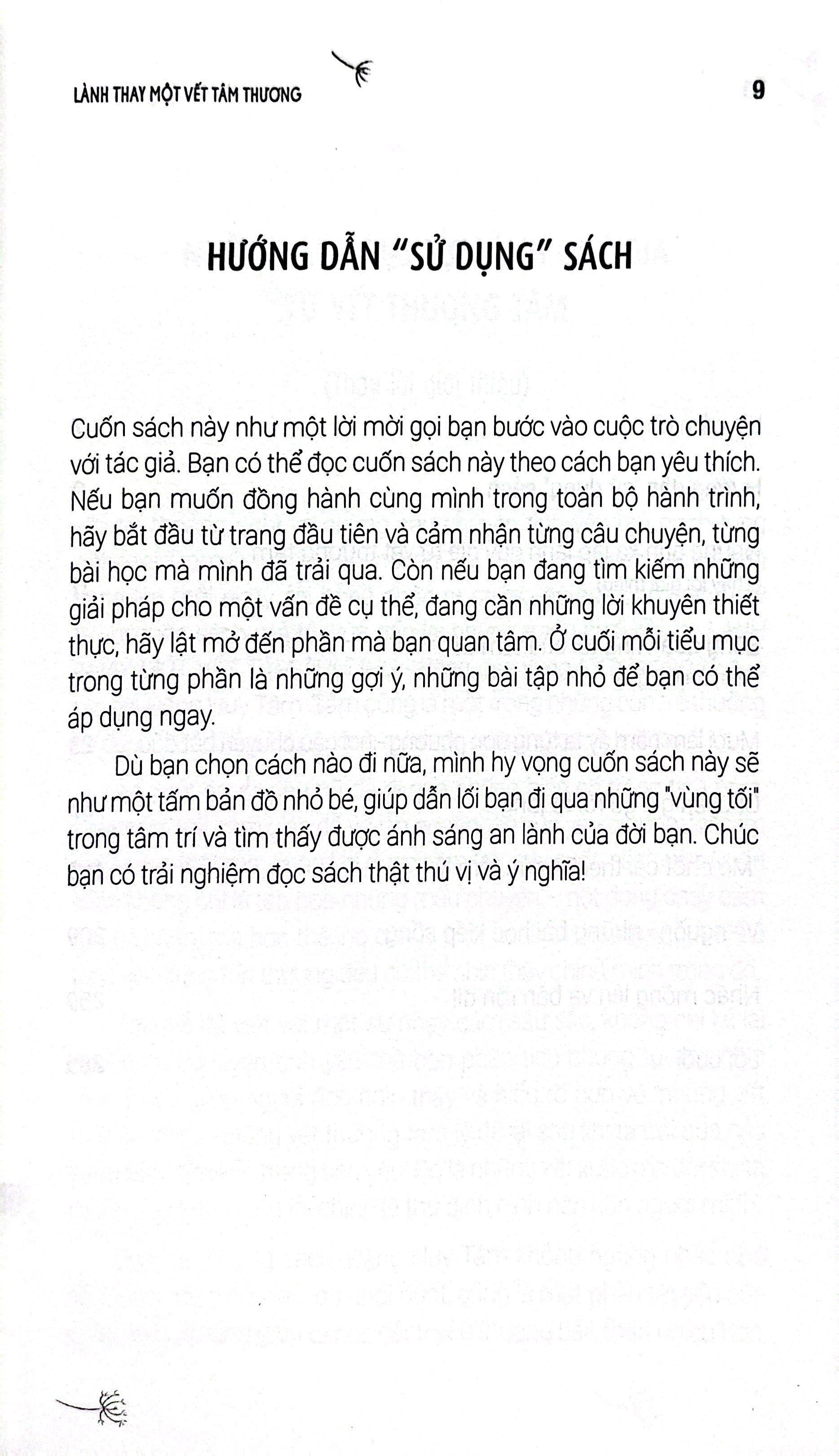 Sách - Lành Thay Một Vết Tâm Thương - Băng Qua Vùng Tối Của Tâm Trí - ảnh 9