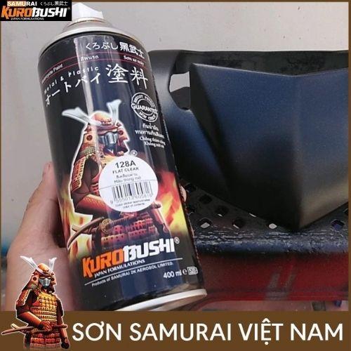 Sơn xịt Samurai Kurobushi - MÀU TRONG 128 ( 400 ml)