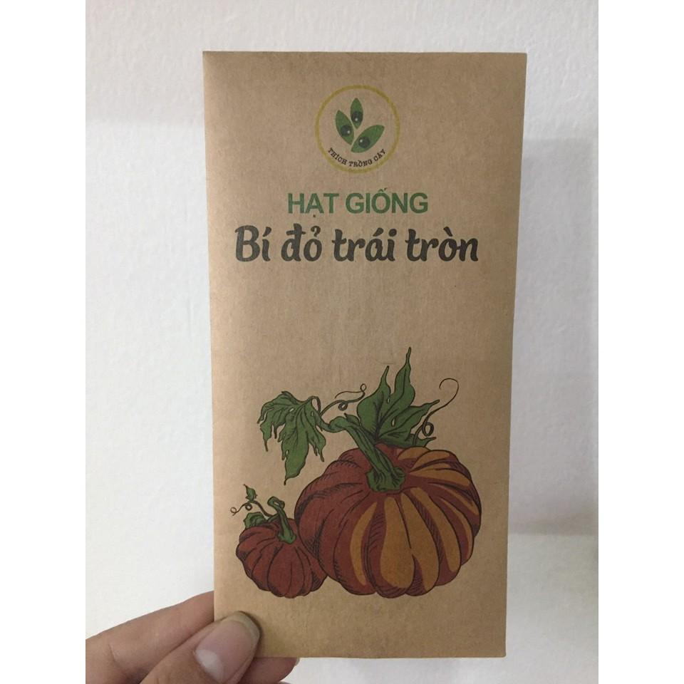 Hạt giống Bí đỏ trái tròn