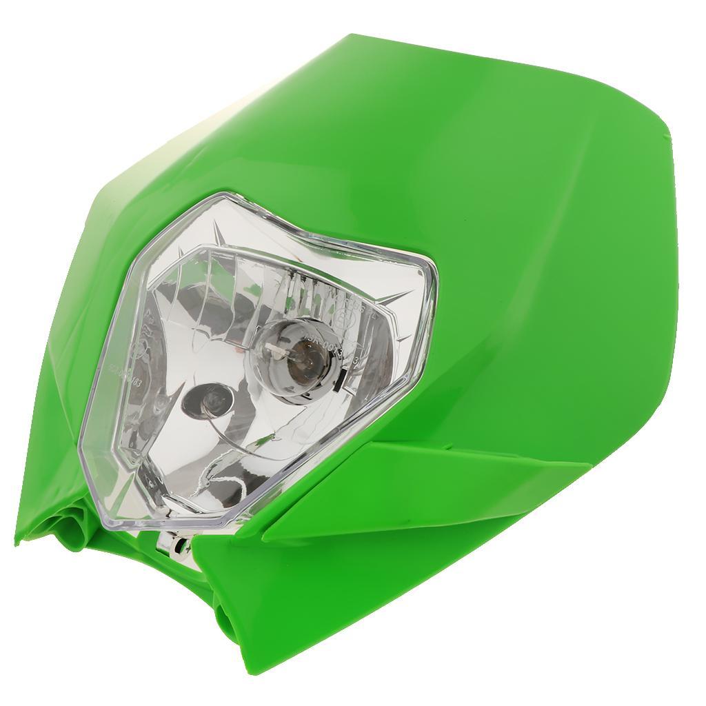 12V Front Head Lamp Headlight Fairing Kit for   Motorcycle Dirt Bike