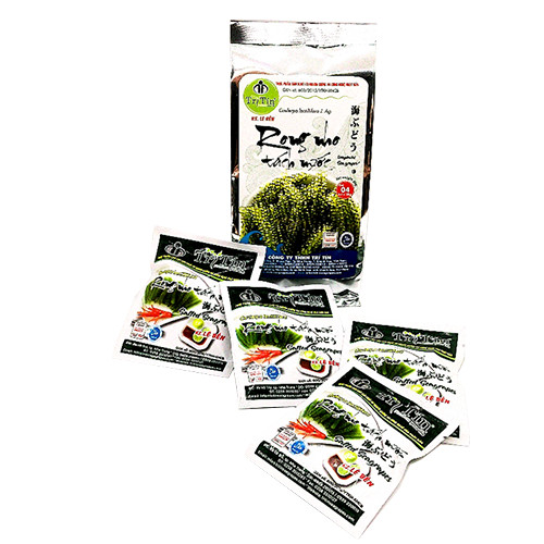 Rong Nho Tách Nước Trí Tín - Túi 80g - sản xuất theo công nghệ Nhật Bản