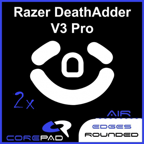 Feet chuột PTFE Corepad Skatez AIR Razer DeathAdder V3 Pro - 2 Bộ - Hàng Chính Hãng