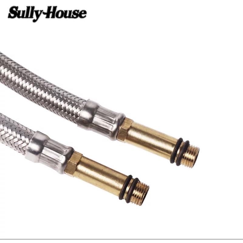 DÂY CẤP NƯỚC NÓNG - LẠNH ĐẦU M10 TO NHỎ