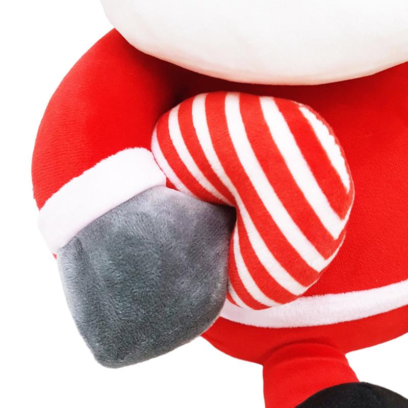 Thú Nhồi Bông Ông Già Noel Mặc Áo Thêu 35 cm - ZooZoo 50210