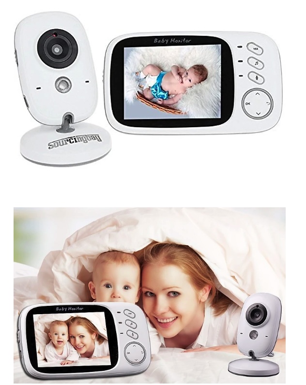 Máy báo khóc Camera Di Động Kèm Màn Hình Way VOX Night