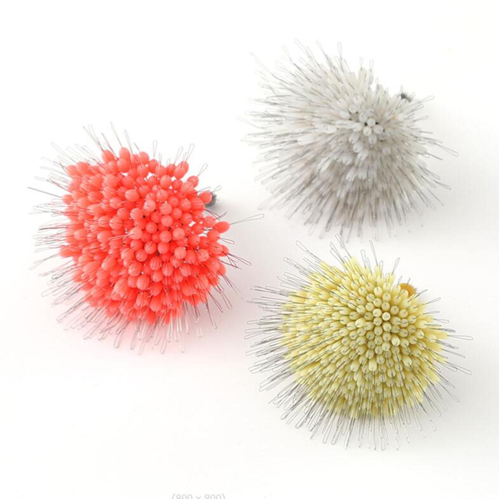 300x Fishing Bobber Stoppers Cylinder Shape Silicone Connector for Rigging