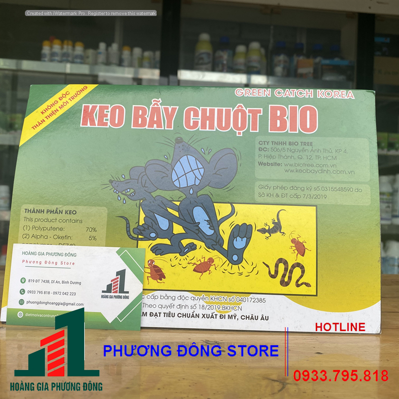 Keo dính chuột giấy