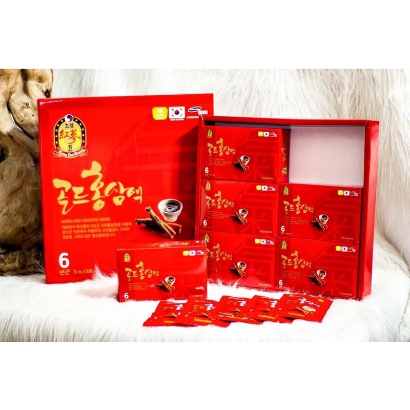 Nước hồng sâm Dream Hàn Quốc hộp 30 gói - Sản phẩm hảo hạng