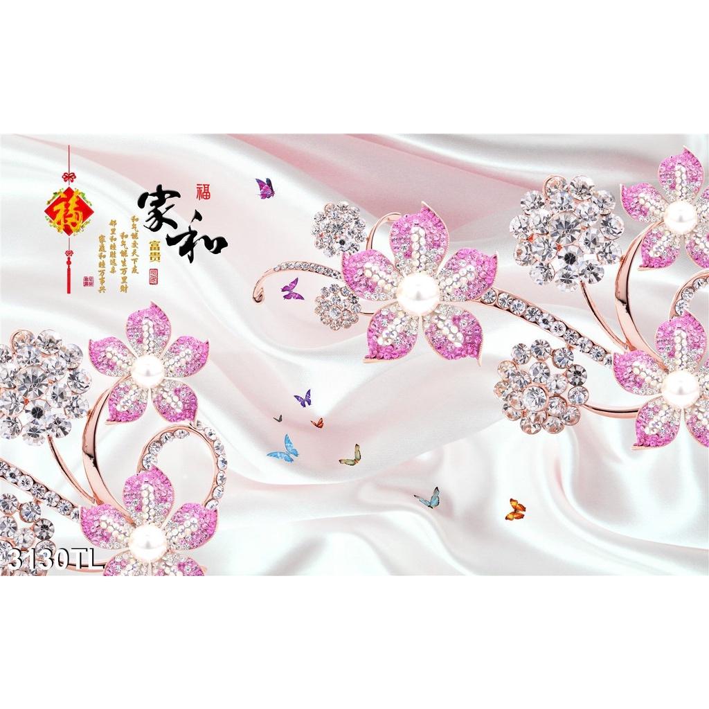 TRANH DÁN TƯỜNG 3D PHÒNG NGỦ - TRANH DÁN TƯỜNG PHÒNG NGỦ ĐẸP SANG TRỌNG - TRANH PHÒNG NGỦ CHO VỢ CHỒNG