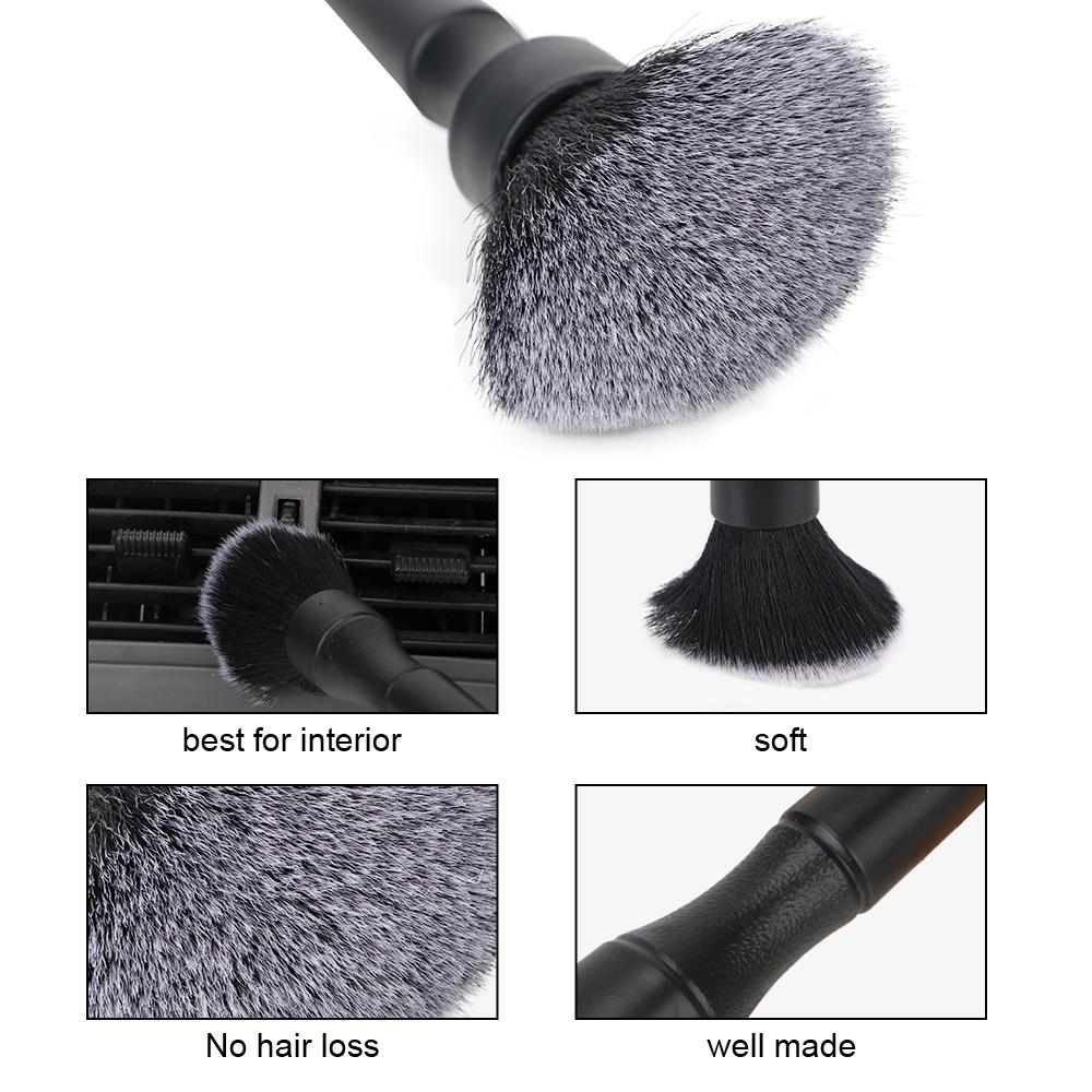 Set bàn chải vệ sinh xe hơi siêu mềm đa năng