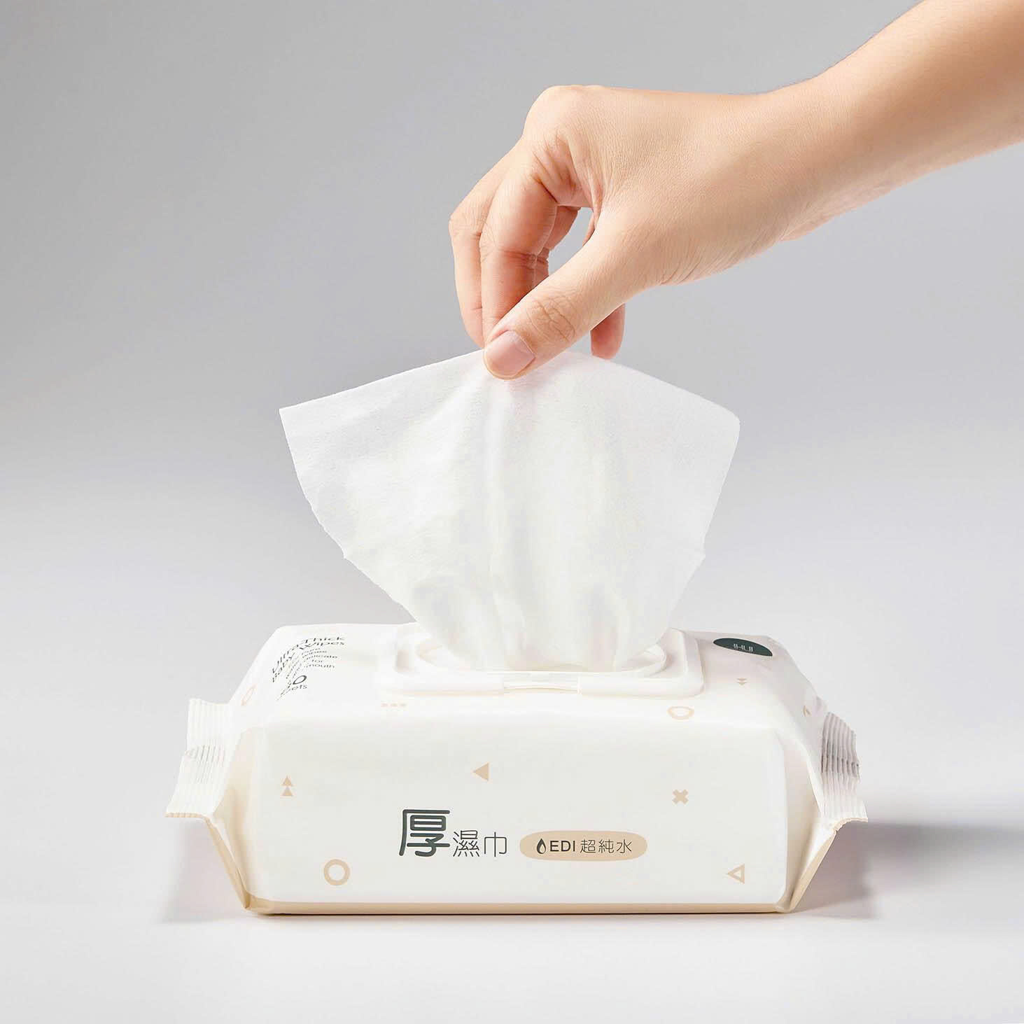 Khăn giấy ướt tinh khiết cho bé KU.KU DUCKBILL KUKU PLUS KU1156 - 80 tờ