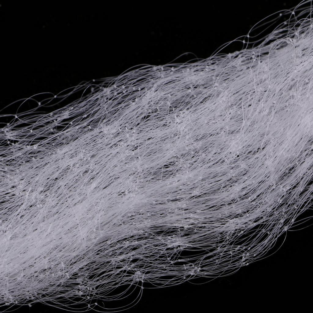 2pcs Fishing Fish Mesh Trap Nylon Fishing Gill Net Casting Nets