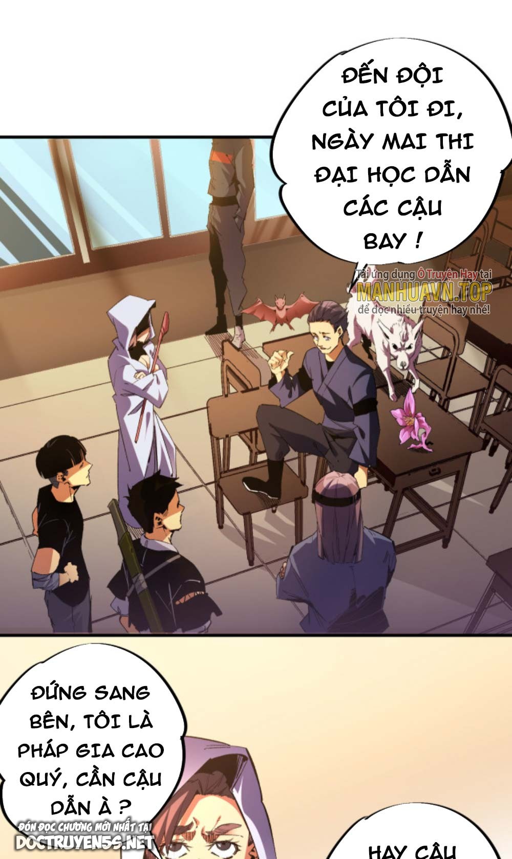 toàn dân chuyển chức: không có chức ta kết thúc thần minh chapter 1 6