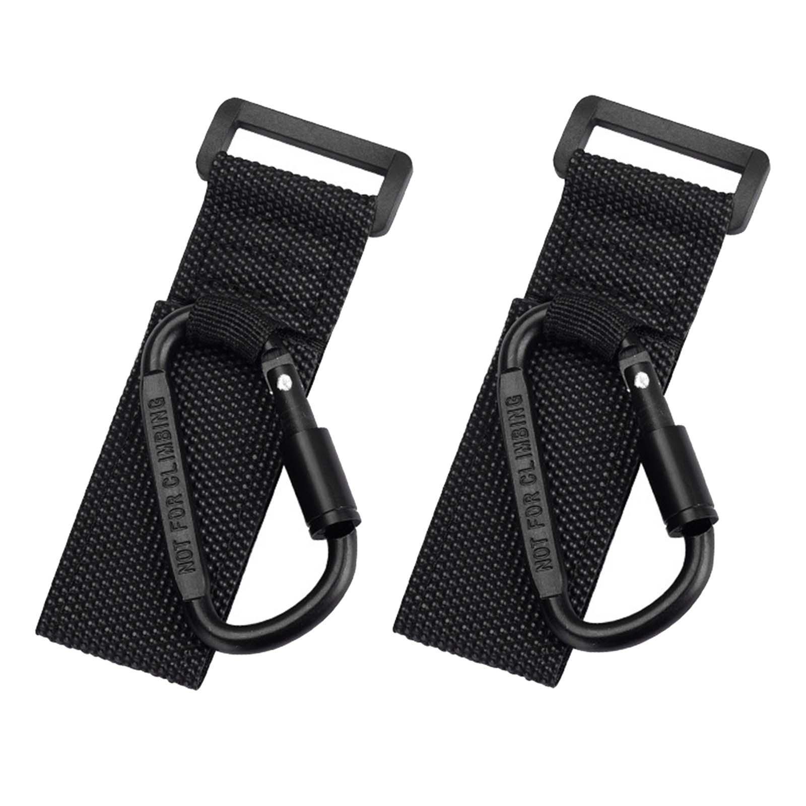 2x Motorcycle Hook Multifunctional Hook Convenient Installation Storage Hooks Anti Slip Strap Hanging Hook Handlebar Hook for Bike Motorbike