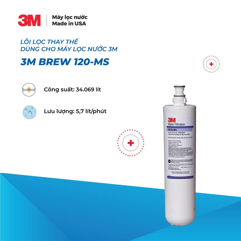 Lõi Dành Cho Máy Lọc Nước 3M Brew120-MS (3M HF20S) - Hàng Chính Hãng