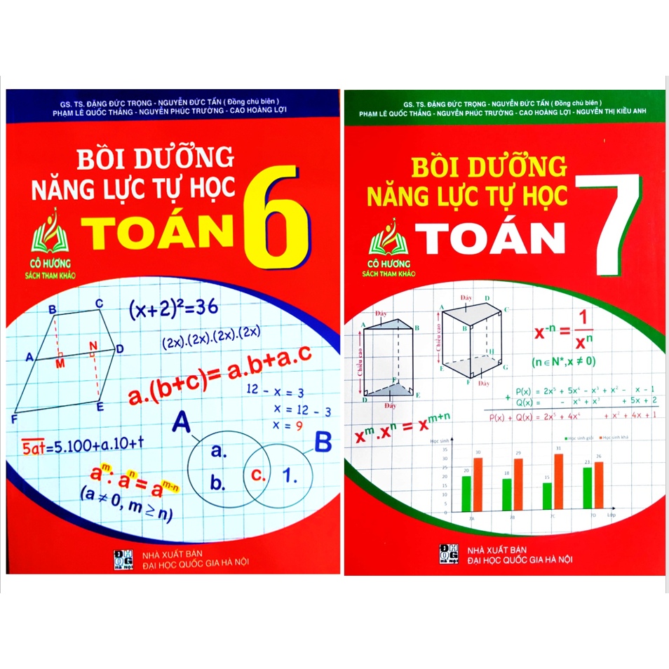 Sách - Combo bồi dưỡng năng lực tự học toán