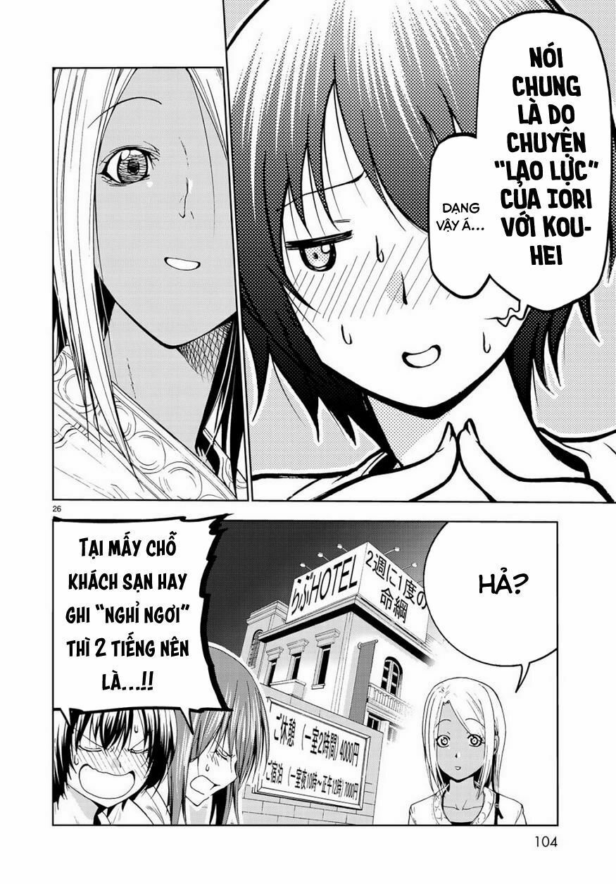 cô gái thích lặn - grand blue chapter 55 26