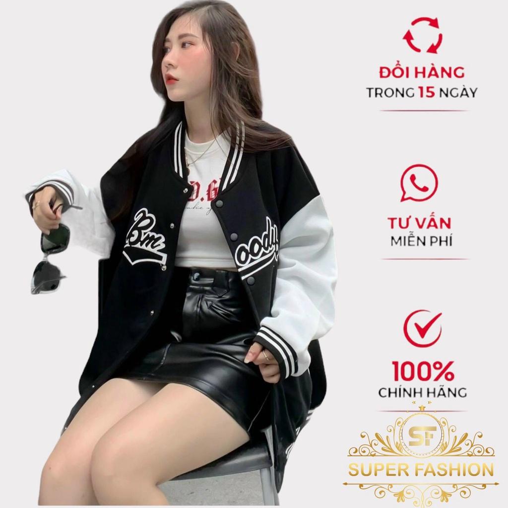 Áo Khoác Bomber Nam Nữ Phối Chữ 23 Tay Áo Chất Dù 2 Lớp Đẹp Siêu Hot FASHION