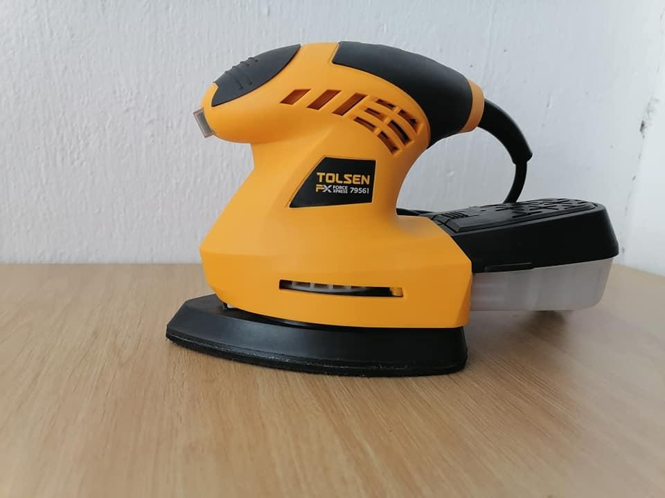 MÁY ĐÁNH BÓNG TAM GIÁC 200W TOLSEN 79561 - HÀNG CHÍNH HÃNG