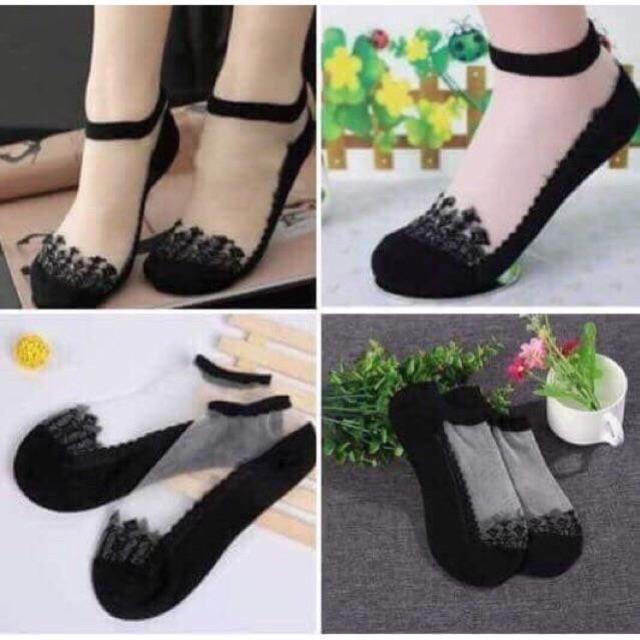 Sét 5 Đôi Tất Hài Ren Công Chúa ...