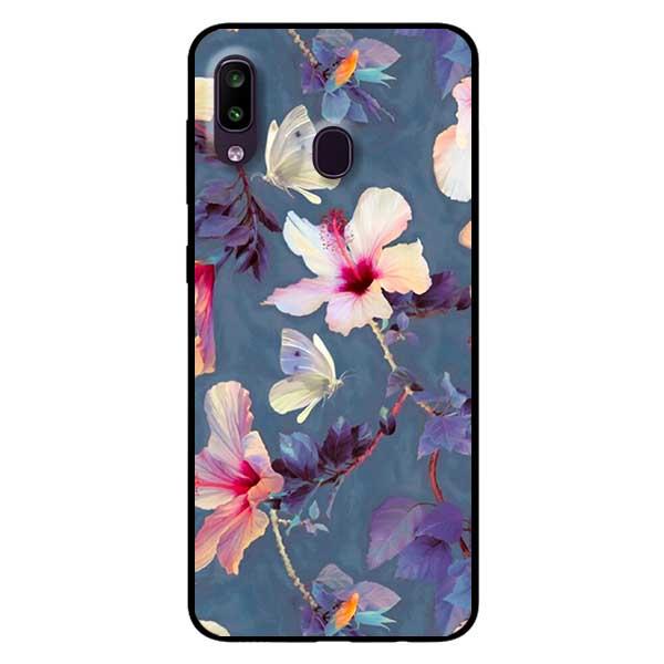 Ốp lưng dành cho Samsung Galaxy A20 / A30 / M20 - Hoa Bướm Trắng